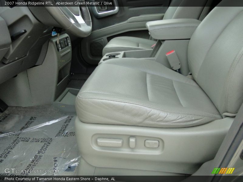 Aberdeen Green Metallic / Olive 2007 Honda Ridgeline RTL
