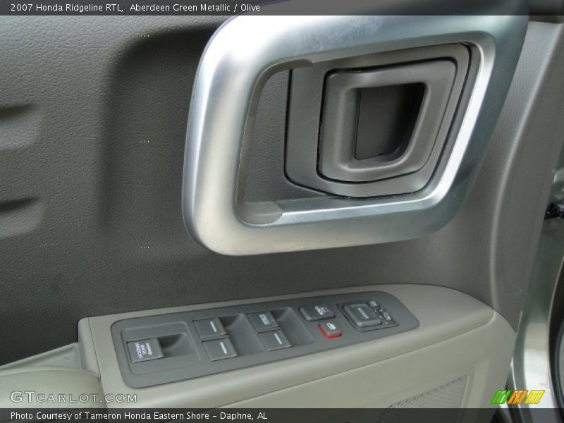Aberdeen Green Metallic / Olive 2007 Honda Ridgeline RTL