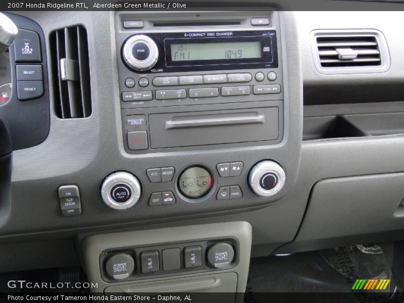 Aberdeen Green Metallic / Olive 2007 Honda Ridgeline RTL