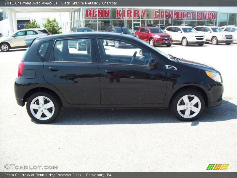 Black Granite Metallic / Charcoal 2011 Chevrolet Aveo Aveo5 LT