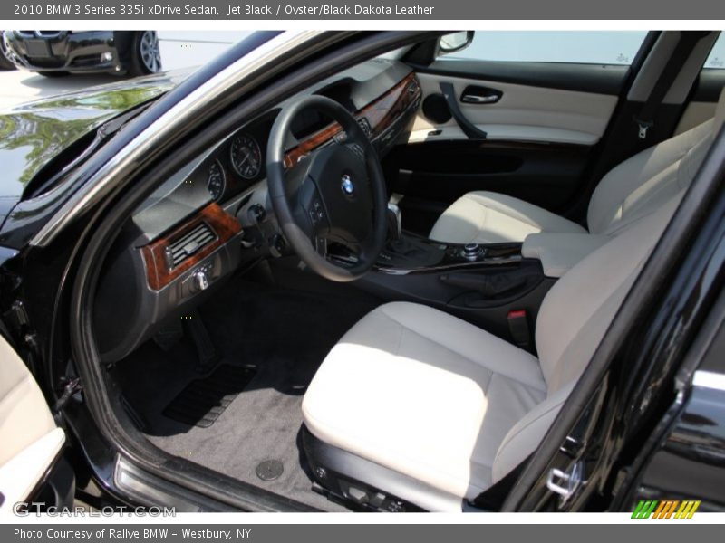  2010 3 Series 335i xDrive Sedan Oyster/Black Dakota Leather Interior