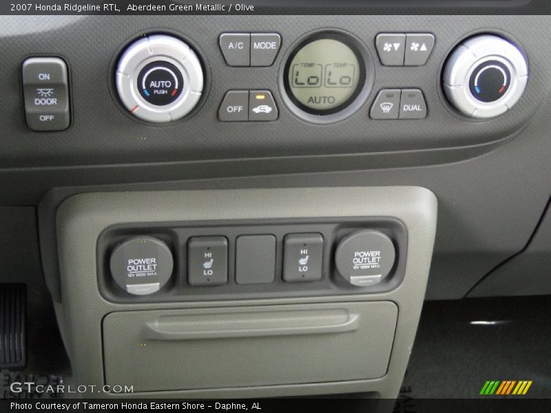 Aberdeen Green Metallic / Olive 2007 Honda Ridgeline RTL