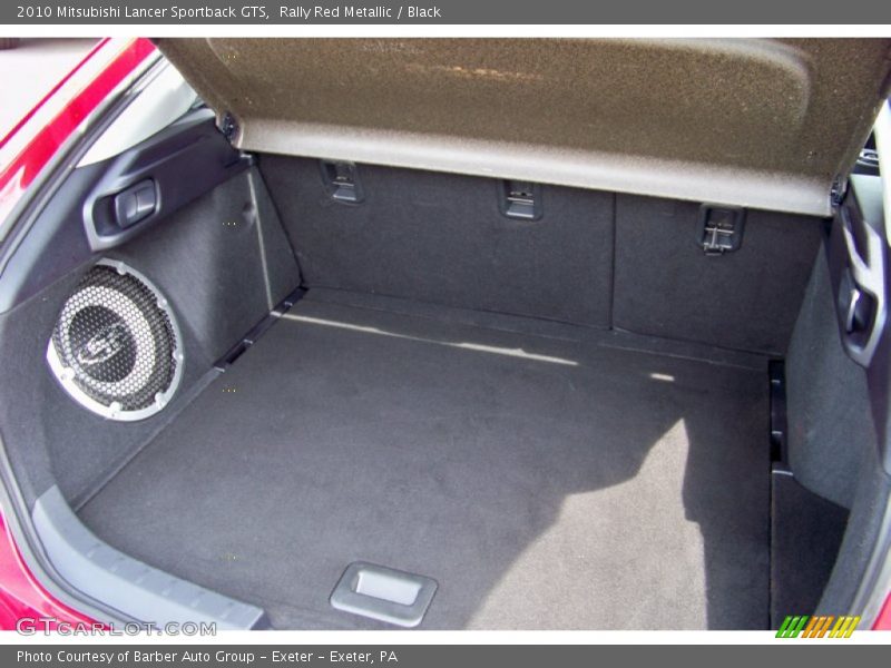 Rally Red Metallic / Black 2010 Mitsubishi Lancer Sportback GTS