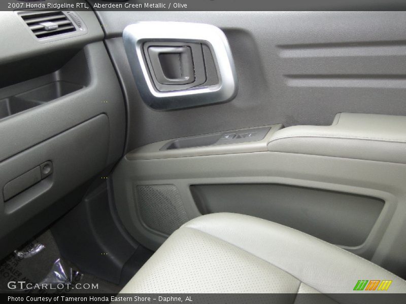 Aberdeen Green Metallic / Olive 2007 Honda Ridgeline RTL