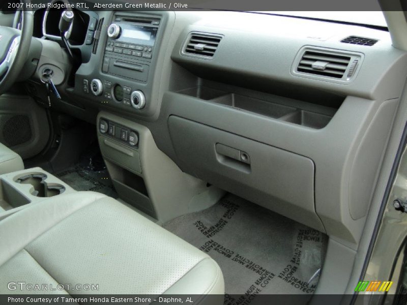 Aberdeen Green Metallic / Olive 2007 Honda Ridgeline RTL