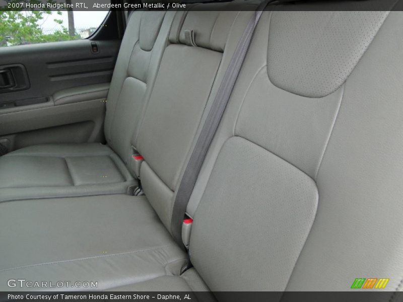 Aberdeen Green Metallic / Olive 2007 Honda Ridgeline RTL