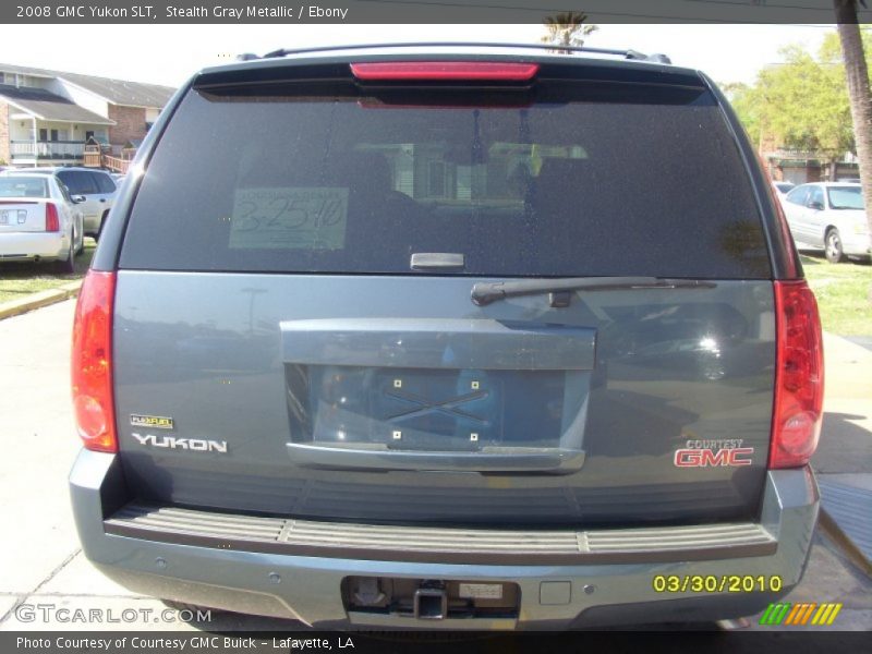 Stealth Gray Metallic / Ebony 2008 GMC Yukon SLT