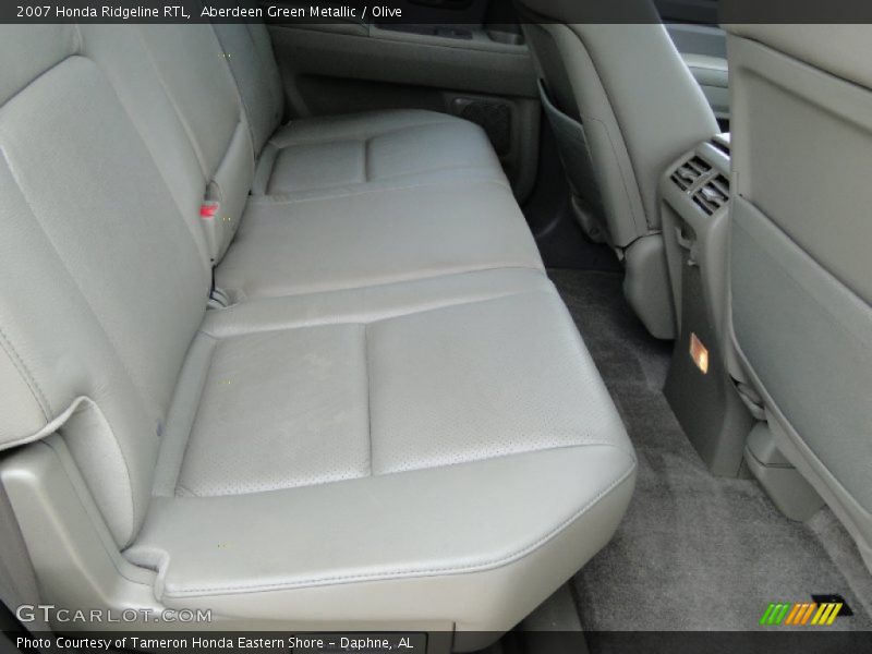 Aberdeen Green Metallic / Olive 2007 Honda Ridgeline RTL
