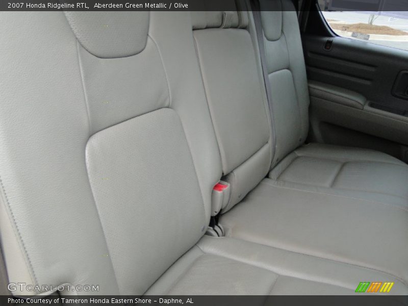 Aberdeen Green Metallic / Olive 2007 Honda Ridgeline RTL