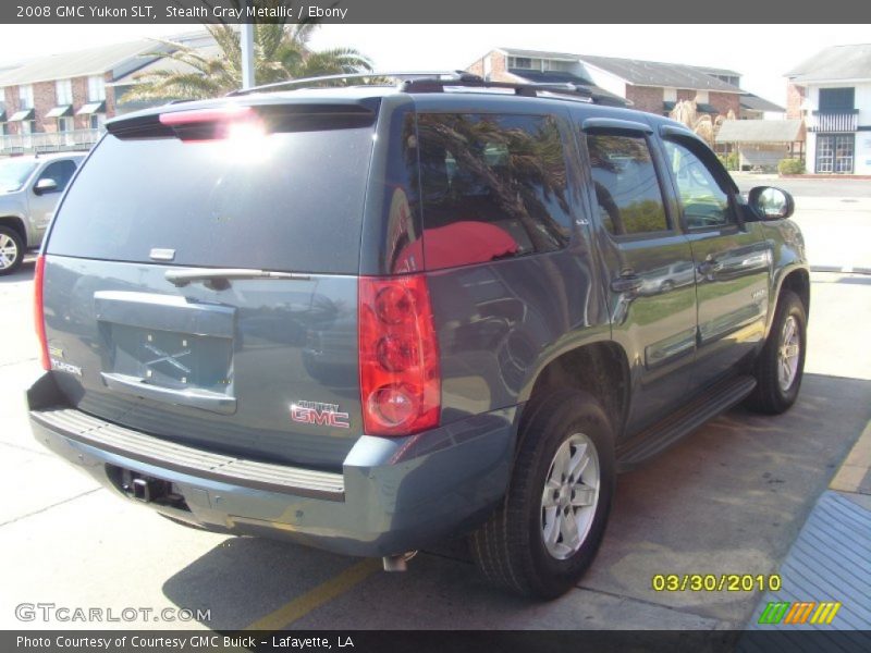 Stealth Gray Metallic / Ebony 2008 GMC Yukon SLT