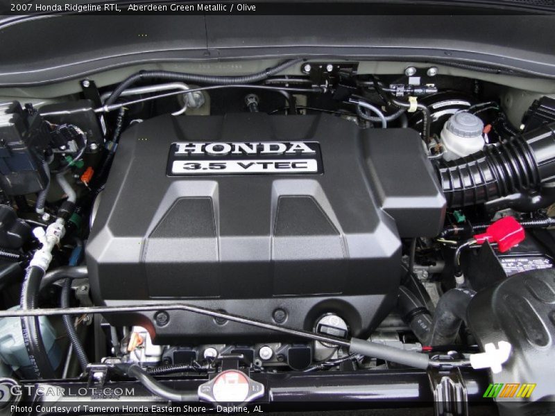 Aberdeen Green Metallic / Olive 2007 Honda Ridgeline RTL