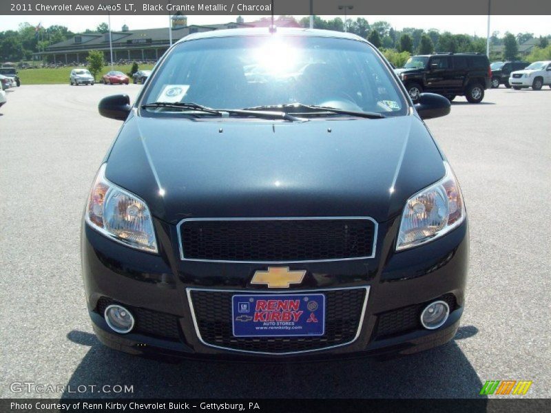 Black Granite Metallic / Charcoal 2011 Chevrolet Aveo Aveo5 LT