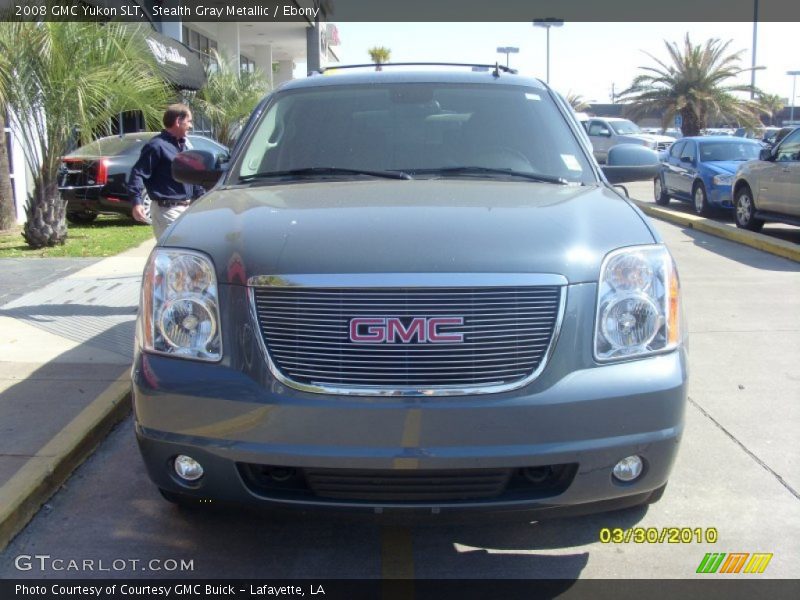 Stealth Gray Metallic / Ebony 2008 GMC Yukon SLT
