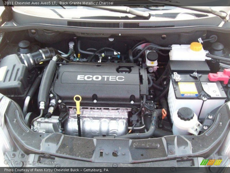 2011 Aveo Aveo5 LT Engine - 1.6 Liter DOHC 16-Valve VVT ECOTEC 4 Cylinder