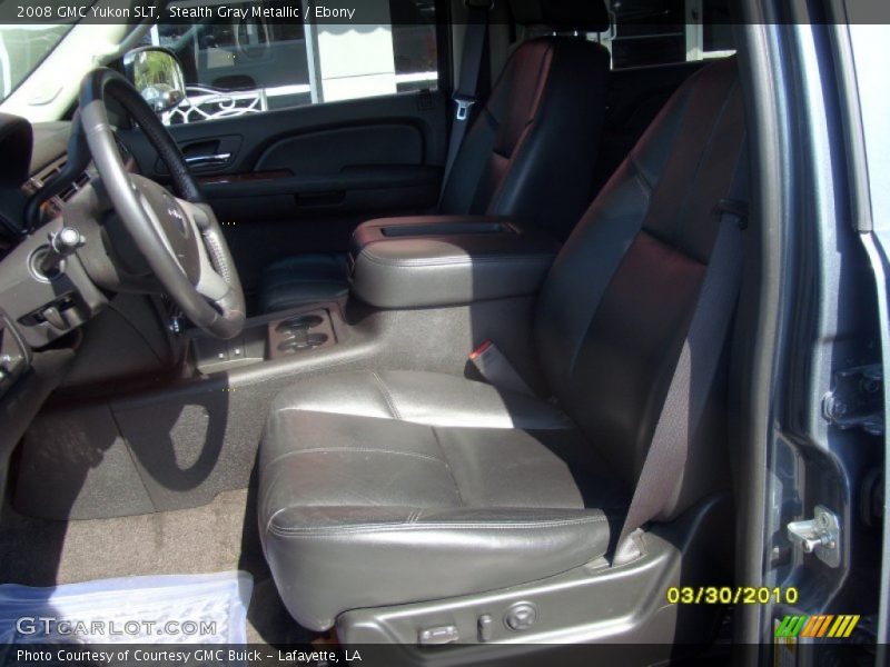 Stealth Gray Metallic / Ebony 2008 GMC Yukon SLT