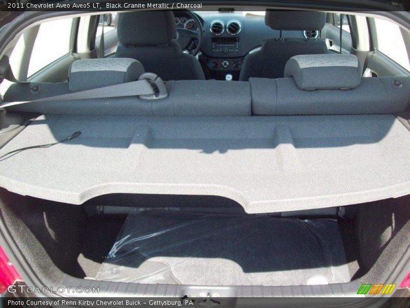 Black Granite Metallic / Charcoal 2011 Chevrolet Aveo Aveo5 LT