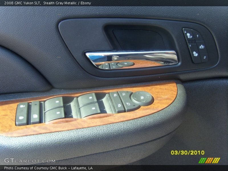 Stealth Gray Metallic / Ebony 2008 GMC Yukon SLT