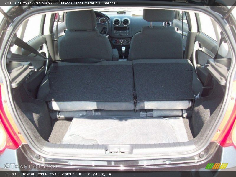 Black Granite Metallic / Charcoal 2011 Chevrolet Aveo Aveo5 LT