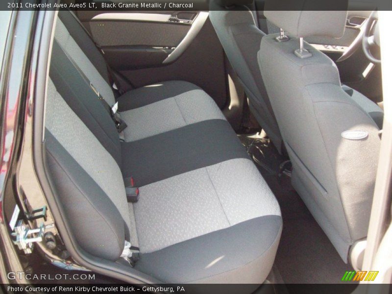 Black Granite Metallic / Charcoal 2011 Chevrolet Aveo Aveo5 LT
