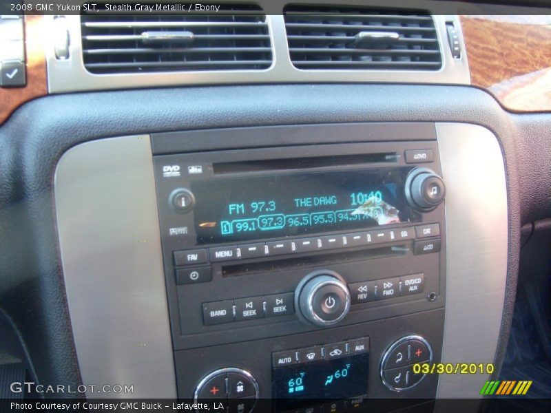Stealth Gray Metallic / Ebony 2008 GMC Yukon SLT
