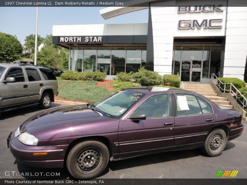 Dark Mulberry Metallic / Medium Grey 1997 Chevrolet Lumina LS