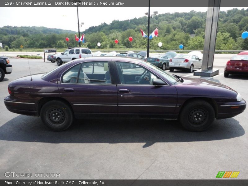 Dark Mulberry Metallic / Medium Grey 1997 Chevrolet Lumina LS