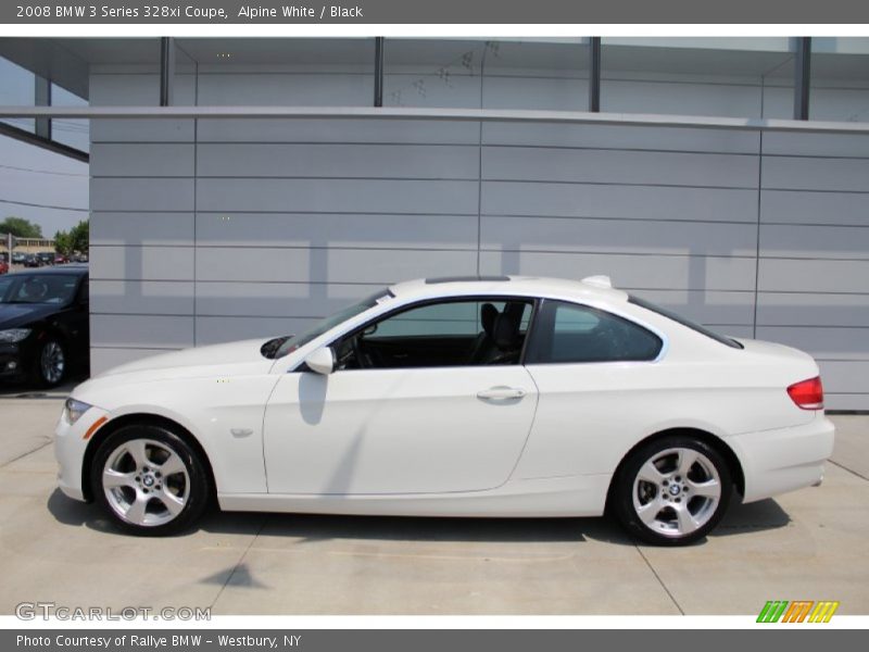 Alpine White / Black 2008 BMW 3 Series 328xi Coupe