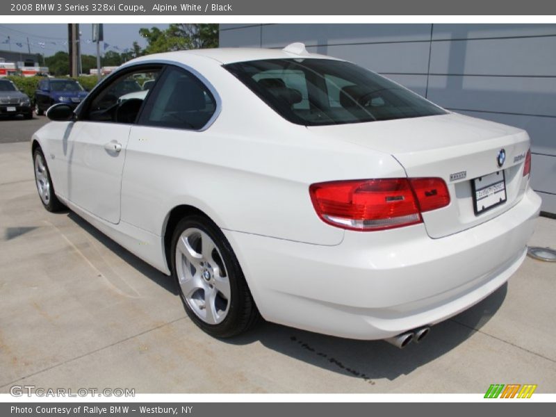 Alpine White / Black 2008 BMW 3 Series 328xi Coupe