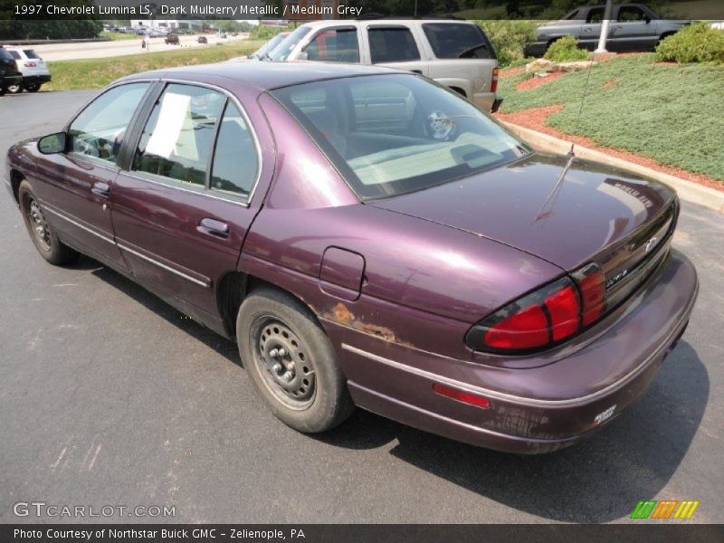 Dark Mulberry Metallic / Medium Grey 1997 Chevrolet Lumina LS