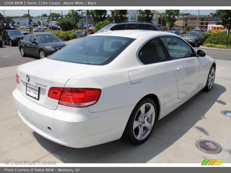 Alpine White / Black 2008 BMW 3 Series 328xi Coupe