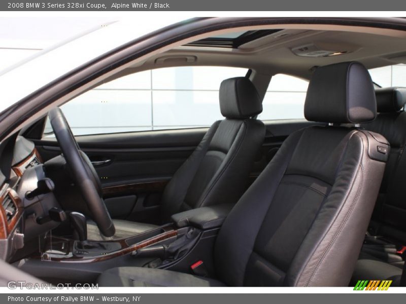Alpine White / Black 2008 BMW 3 Series 328xi Coupe