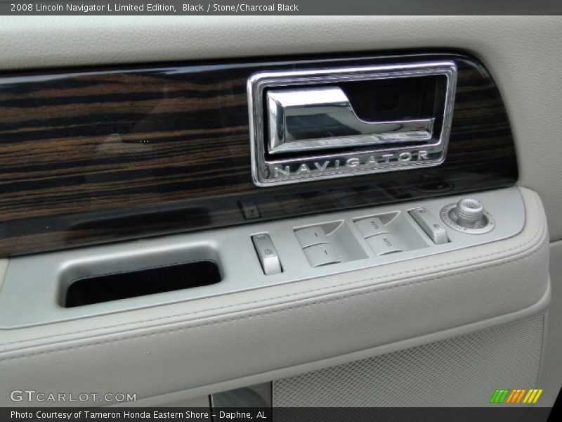 Black / Stone/Charcoal Black 2008 Lincoln Navigator L Limited Edition