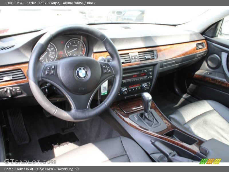 Alpine White / Black 2008 BMW 3 Series 328xi Coupe