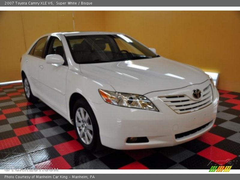 Super White / Bisque 2007 Toyota Camry XLE V6