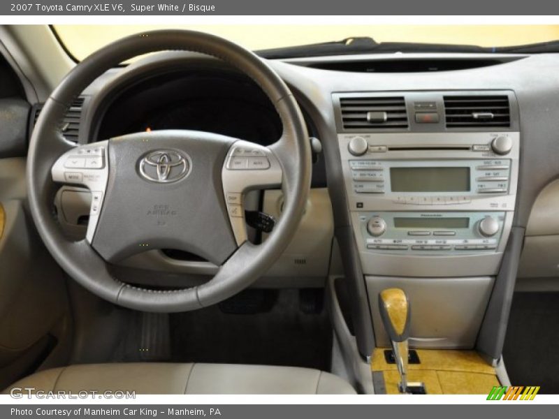 Super White / Bisque 2007 Toyota Camry XLE V6