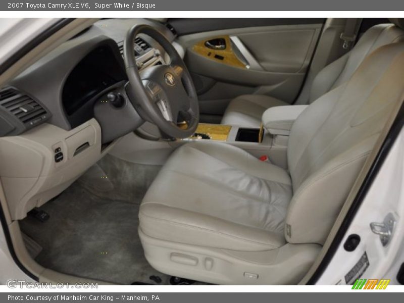 Super White / Bisque 2007 Toyota Camry XLE V6