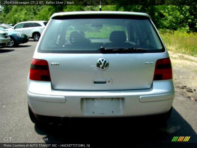 Reflex Silver / Black 2004 Volkswagen GTI 1.8T