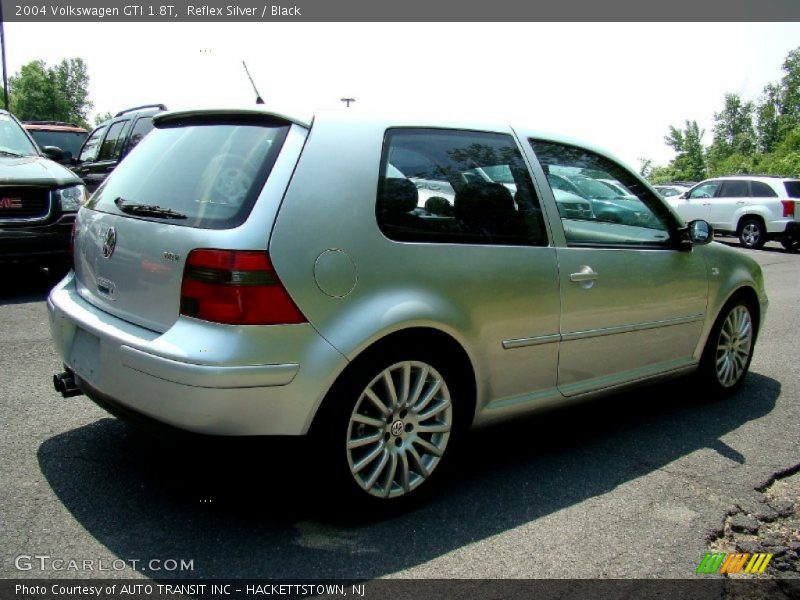 Reflex Silver / Black 2004 Volkswagen GTI 1.8T