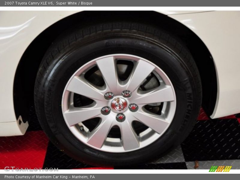 Super White / Bisque 2007 Toyota Camry XLE V6