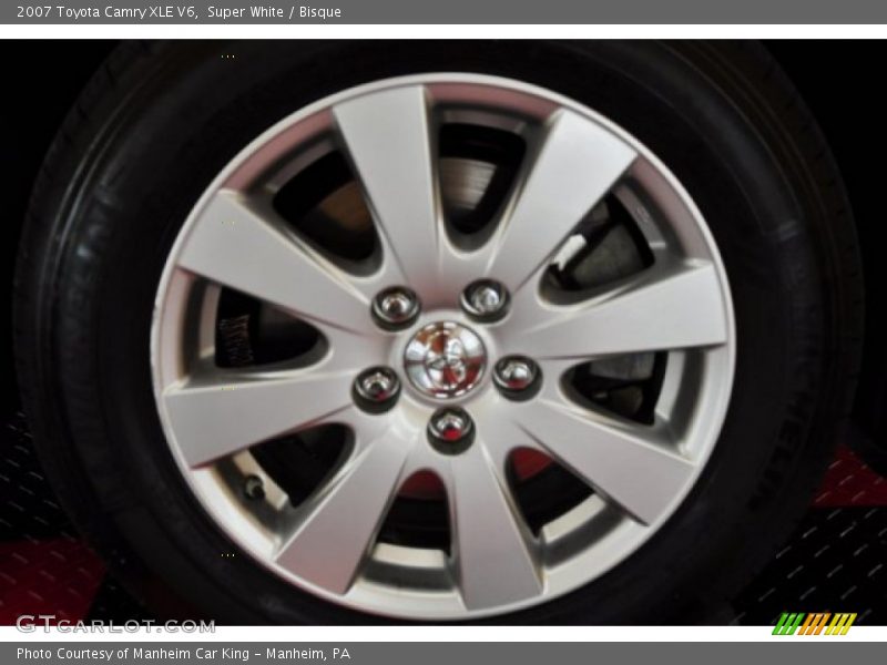Super White / Bisque 2007 Toyota Camry XLE V6