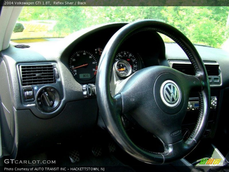 Reflex Silver / Black 2004 Volkswagen GTI 1.8T