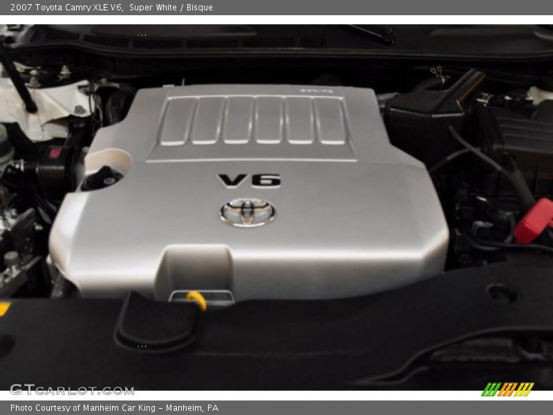 Super White / Bisque 2007 Toyota Camry XLE V6