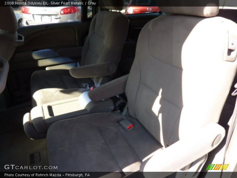 Silver Pearl Metallic / Gray 2008 Honda Odyssey EX