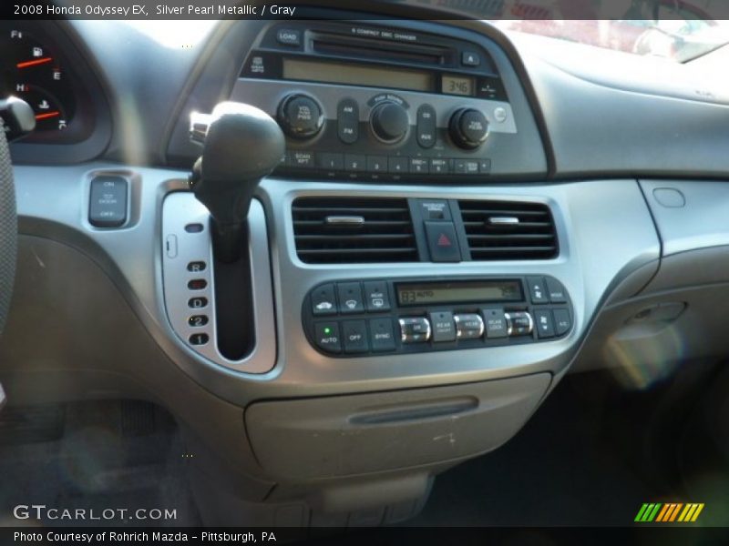 Silver Pearl Metallic / Gray 2008 Honda Odyssey EX