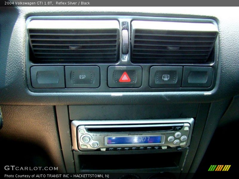 Reflex Silver / Black 2004 Volkswagen GTI 1.8T