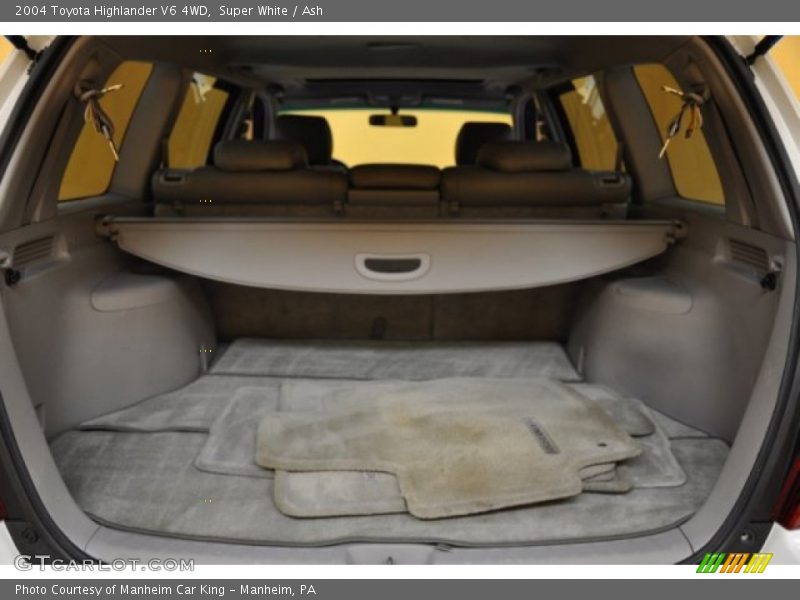Super White / Ash 2004 Toyota Highlander V6 4WD