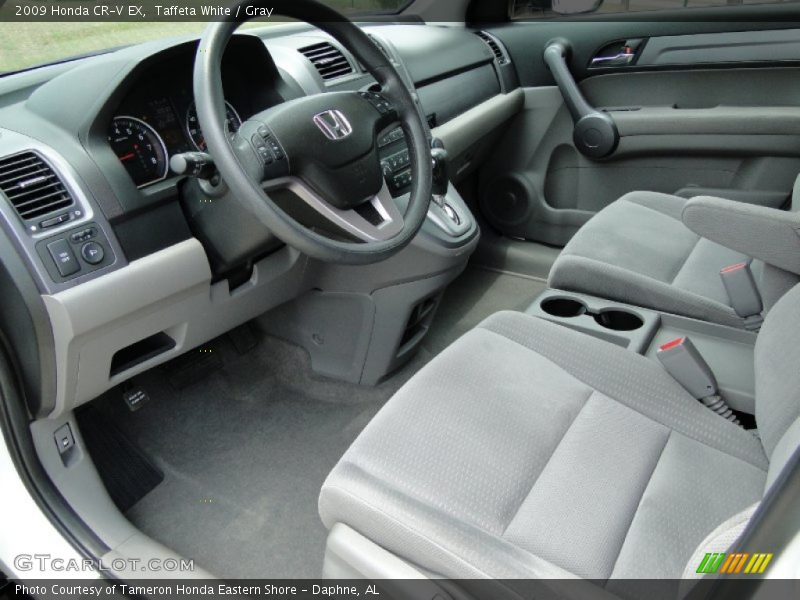  2009 CR-V EX Gray Interior