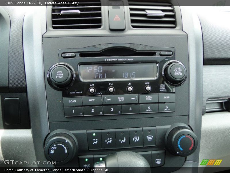 Controls of 2009 CR-V EX
