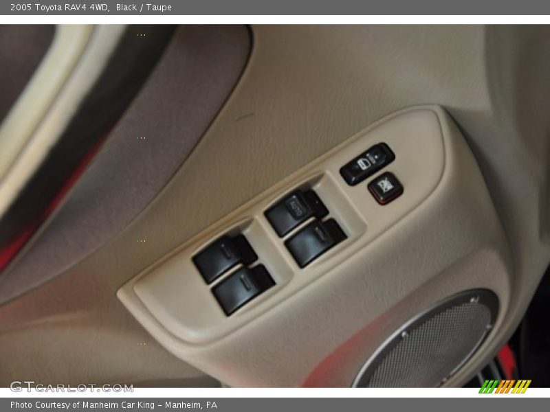 Black / Taupe 2005 Toyota RAV4 4WD