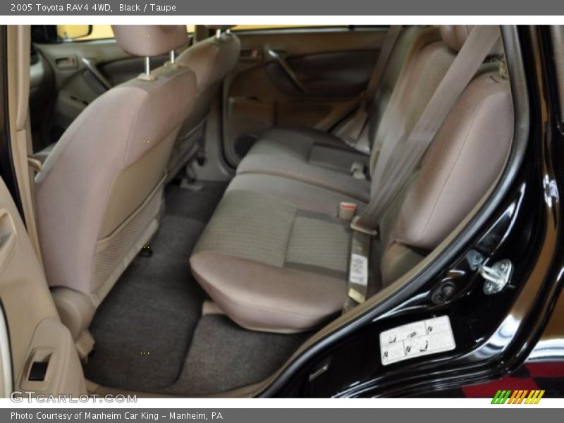 Black / Taupe 2005 Toyota RAV4 4WD